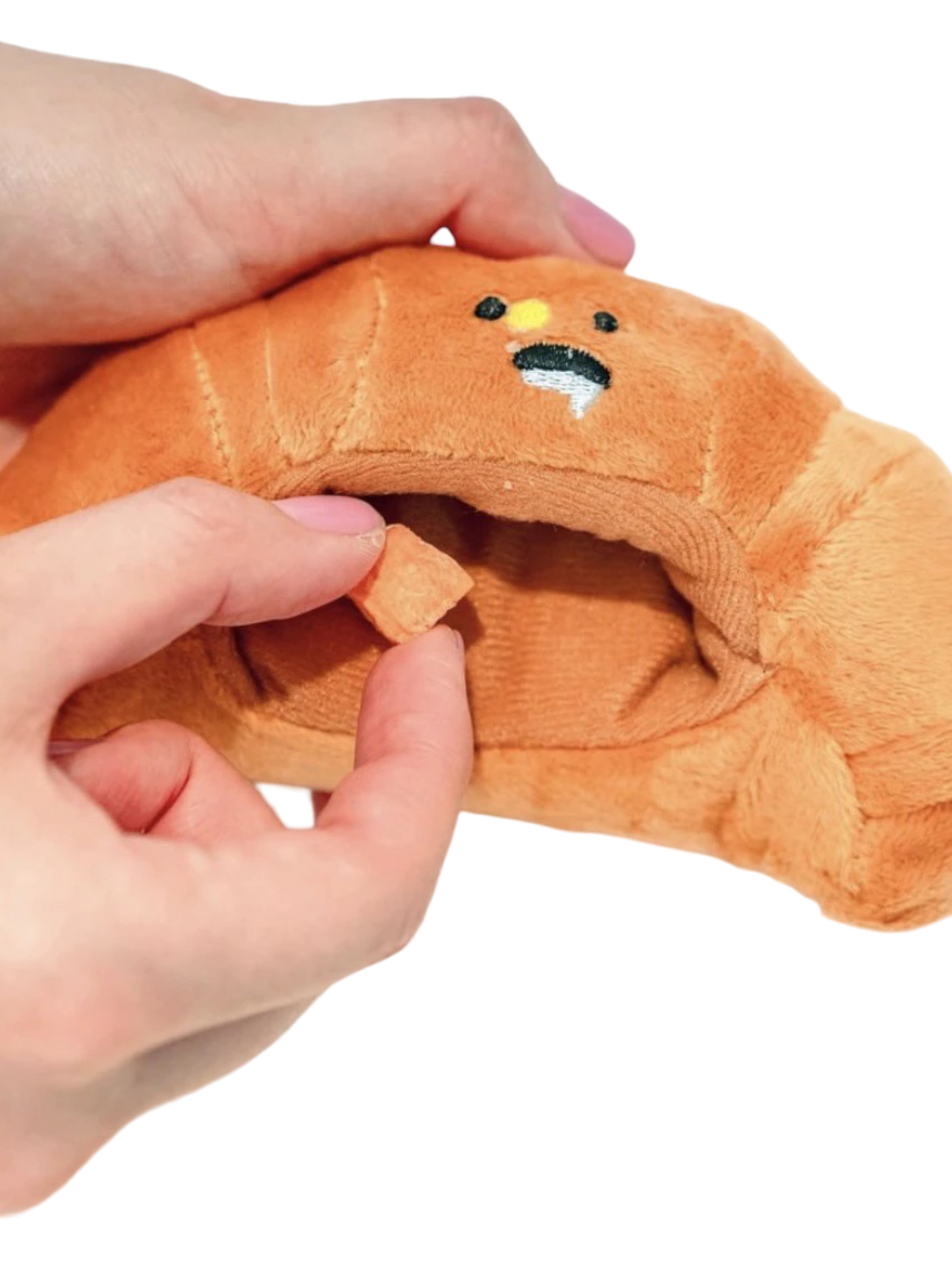 Peluche Croissant con Mantequilla