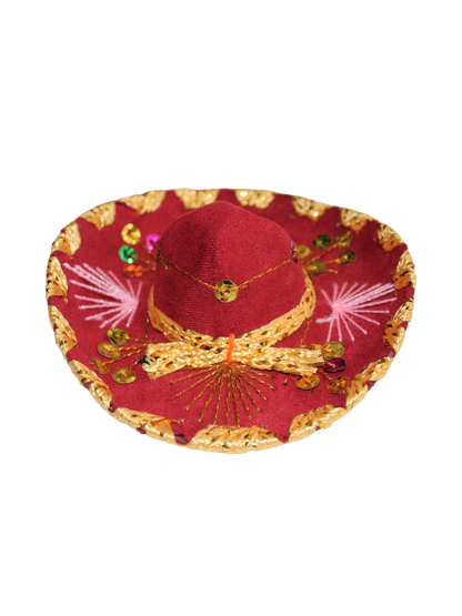Sombrero Mariachi - Rojo